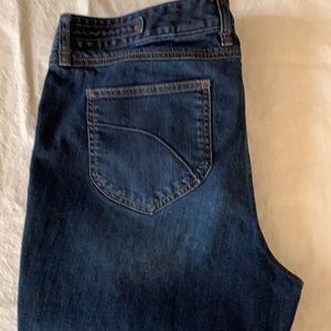 Eddie Bauer Jean Capri Pants 16 XLT XL TALL